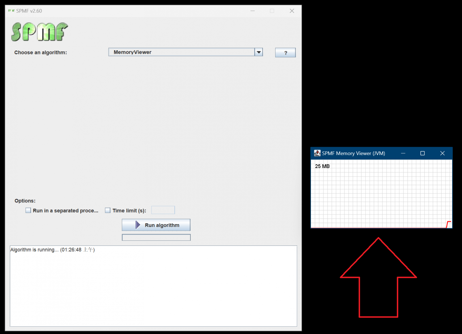 SPMF: upcoming feature: The Memory Viewer | The Data Blog